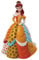 Disney Britto Figur, Mehrfarbig, Höhe 19,5cm