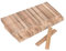 Klötzchenmann Esche Bastelklötzchen 22x8x160 mm verschiedene Holzarten, Stäbchen Holzstäbchen für DIY Projekte