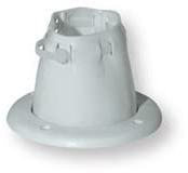 Einfach verstellbare Kabeldurchführung - Zubehör für Schlauchboot Boot Kajak Kanu (Weiß)