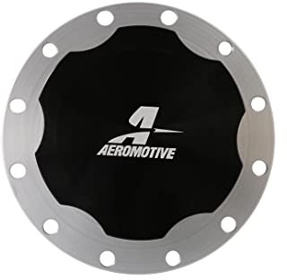 Aeromotive 18727 Fillcap, zum Anschrauben, 7,6 cm, Flansch, 12 Bolzen, schwarz