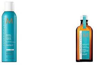 Moroccanoil Perfect Defense, 225ml & Treatment Light Hair Oil, 100ml