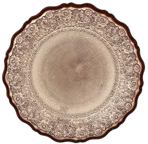 Paris Prix Lot de 6 Assiettes à Dessert Mirage 21cm Rose