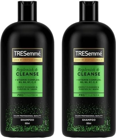 TRESemme Cleanse and Replenish Shampoo, 900 ml (Pack of 2)