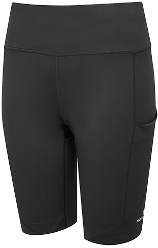 Ronhill Running, Wmn's Tech Stretch Short, Black/Bright White, Size 8