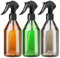 Fasery 3 Pcs Spray Bottles 300ml Water Spray Bottles Plastic Refillable Mister Sprayer Durable Trigger Sprayer Bottles for Hair,Plants, Cleaning,Gardening
