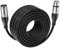 EBXYA XLR - Cable de micrófono (15 m, 3 pines, simétrico macho a hembra)
