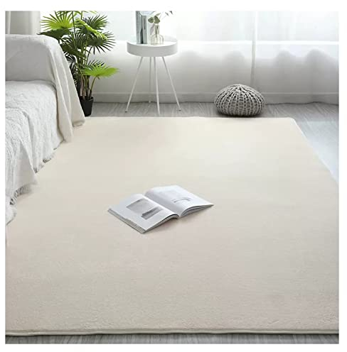 ANSNOW Drum Pad Schalldichter Teppich Schlafzimmer Klavier Stoßdämpfende Bodenmatte Großer Bereich Zuhause Wohnzimmer Couchtisch Decke/Creme Farben/160 * 80Cm/63 * 31In