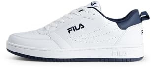 FILA Rega, Scarpe da Ginnastica Uomo, White White Navy, 46 EU