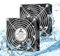 GDSTIME Lot de 2 ventilateurs de refroidissement IP68 12 V 120 mm x 38 mm 3000 tr/min haute vitesse pour ordinateur