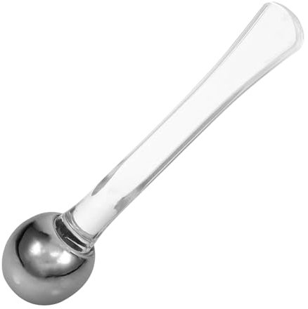 AUTSUPPL Mini Spatule Cosmétique Pour Crème Et Sérum Applicateur Pratique Plastique Pour Soins Peau Et Maquillage Outil De Massage Pour Visage Avec Poignée Arrondie