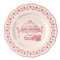 Guzzini - Piatto dessert melamina Josephine 'Table Decor' (Rosa Polvere)