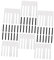 LRXIYODE 88pcs Professional Piano Key Repair Tools for Easy Maintenance and Replacement Includes Matte and Keytops for Musicians and Technicians