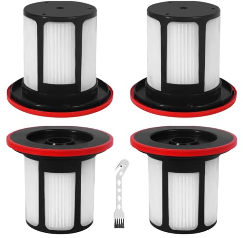 4 Pack Filter Accessories for Bosch Unlimited Series 6 BCS612GB ProHome Cordless Stick Vacuum Cleaner Replacement Parts