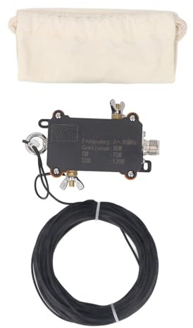 HF Shortwave-Antenne 3-30 MHz 1:49 BALUN Tragbares SSB120W Radioantenne 20m Länge