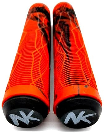 Genérico Puños Manguitos Mix Negro Rojo para Patinete Scooter Freestyle