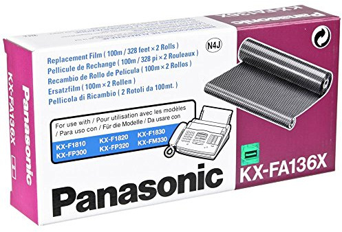 Panasonic KX-FA136X Thermotransferrolle für Fax 2 Stück