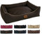Leo4dog. Sofa Leo Codura (Polyester). M L XL XXL XXXL 6 Farben Hundebett, Hundekissen, Hundesofa,Hundekorb. (XXL 115X90, Schwarz)