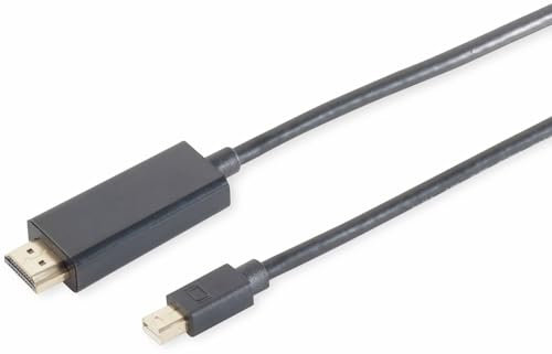 Mini Displayport 1.2 /HDMI Stecker 4K, schwarz 1m