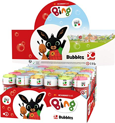 DULCOP Display 36 Stück - Dulcop Seifenblasen - Bing - Flasche 60ml
