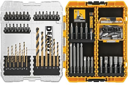 DEWALT Drill Bit Set/Screwdriver Set, 80-Piece (DWAMF1280)