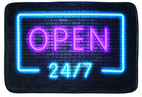 Meusch Badteppich Open, Schwarz, 45x 65 cm