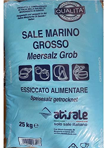 Lapi BBS 25 kg Sale GRANULARE Alimentare SALEMARINO per Acqua Piscina e ADDOLCITORI Prodotto in Italia