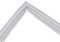 sparefixd for Hoover Fridge Freezer Bottom Door Seal White Rubber Gasket