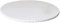 Yikko Mantel redondo antideslizante de 120 cm, lavable, de poliéster, resistente al agua, para casa, fiestas, cenas de vacaciones, restaurantes (blanco, 120 cm)