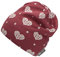 Sterntaler Mädchen Slouch-beanie Herzen Mütze, Rosa, 49 EU