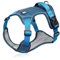 No Pull Hundegeschirr, Brustgeschirr Für Kleine, Mittlere Hunde, Reflektierend Weich Gepolstert Hunde Geschirr, Mit Einfache Kontrolle Griff Und Rückseite Perfekt,Blau,S
