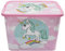 Stor Unicorn Storage Click Box with Attractive Designs,23 Litres