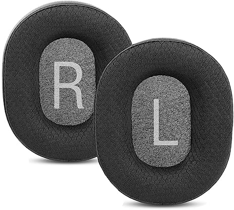 YDYBZB Recon 200 Ohrpolster Ersatz Ohrpolster Kompatibel mit Turtle Beach Ear Force Recon 200 100 150 Gaming Kopfhörer Stoff Ohrpolster Memory Foam Schwarz