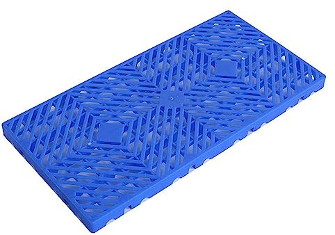 Palette Plastique pour Sous-Sol Stockage, Palette Emboîtement de Stockage Marchandise, Combinaison de Caillebotis Plastique, Grille de Stockage Palettes pour Entrepôt, Rangement, Etagère, Exterieur (
