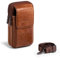 Hengwin Handy-Holster aus echtem Leder für Herren, Gürtelclip, Brieftasche, passend für iPhone 15, 14, 13, 12 Pro Max, Samsung Galaxy A54, A34, S23+, Gürteltasche, Reise-Crossbody-Tasche,