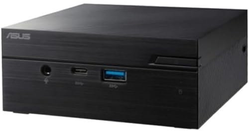 ASUS Mini PC PN51 (S1 BB7279MD) Ultracompact with AMD Ryzen 7 5700U processor and support for quad 4K displays, with up to 64 GB DDR4 RAM, M.2 SSD, WiFi 6, dual USB 3.2 Gen 2 Type-C