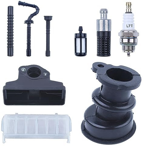 Kit filtro aria per Stihl 021 023 025 MS210 MS230 MS250, ADEFOL accessorio motosega filtro aria con filtro carburante e tubo carburante e candela di accensione