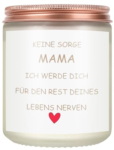Mum Gifts, Gifts for Mum, Mothers Day Gifts for Mum Geschenk für Sie - Weiß Lavendel Duftkerze Muttertagsgeschenke für Mama (Geschenke für Mama)