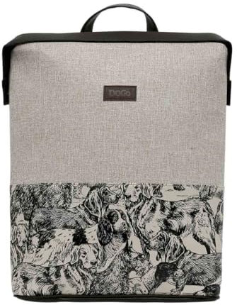 DOGO Damen Slim Backpack Schultertasche, The Life of Dogs