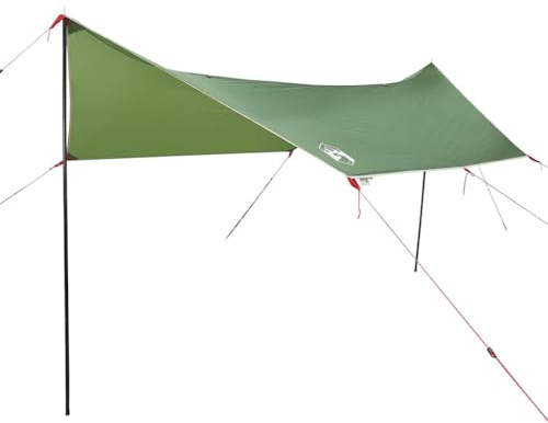 vidaXL Autozelt Grün Wasserdicht, Zelt, Zelt Kofferraum, Campingzelt Auto, Zelt Auto, Campingzelt, Heckzelt, Gartenzelt, Wanderzelt, Outdoor Zelt
