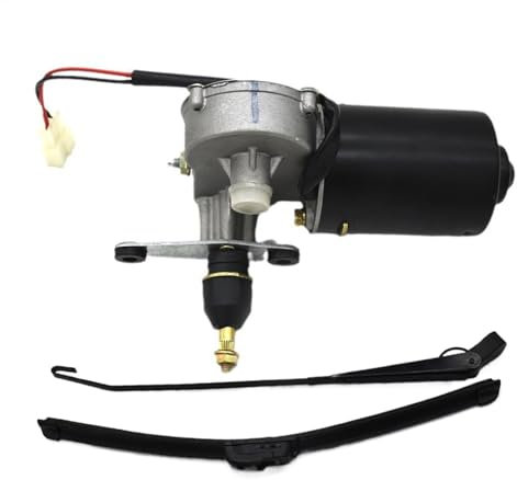 Electric UTV Windshield Wiper - UTV Windshield Wiper Kit, 12V Motor Vehicle Window Wiper | Durables Power Wiper Kit for Tricycle UTV Boat Modified Car Four-Wheel Vehicles Ships Single Sided Cleaning