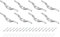 sourcing map 8Pcs 65x10mm Blind Cord Cleats, Blind String Safety Rope Zinc Alloy Holder, Window Cord Hooks with Screws for Curtains Sun Shades Ropes, Silver