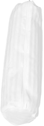 GAROZATION Kissenbezug Weicher Rundkissenbezug Für Zylinderkissen Waschbarer Bezug Für Sofakissen Und Heimdekoration Atmungsaktives Material Versteckter Reißverschluss