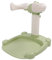 Baño de bebé con Soporte de Ducha, Torre de Ducha Ajustable y Base Antideslizante para Niños de Pie, Soporte de Pie para Niños Pequeños (Verde)