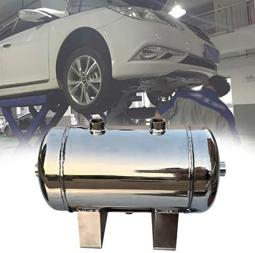 Serbatoio Aria Serbatoio di gas per compressore portatile da officina, contenitori per serbatoi di stoccaggio aria di grandi dimensioni per l'industria delle riparazioni auto(67x28x34 cm (40 L))
