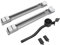 Universal Appliance Roller Base 300KG Capacity | Sturdy Furniture Moving Dolly for Washing Machines/Refrigerators/Dryers | 24 Wheels with Brakes, Easy Installation (Silver)