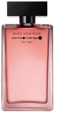 Narcis Musc Noir Rose for Her Eau de Parfum 100 ml | Profumo Donna, Fragranza Floreale, Note di Muschio e Rosa, Flacone Rosa
