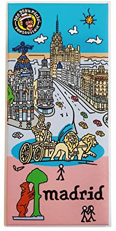 Magnet Madrid Gran VÍA - Magnet FÜR KÜHLSCHRANK - Iman Größe Big