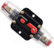 RKURCK 60 Amp Circuit Breaker Manual Reset Inline Fuse Inverter for Car Marine Trolling Motors Boat ATV Audio Solar Inverter System Protection 12V-24V DC 60 Amp
