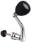 Reel Handle, Metallschwinge, Angelrolle Rocker Knöpfe Metall mit Zubehör Ersatzteile für Low Profile Reel (2000 3000-M-Silber)