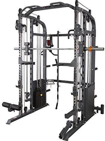 HMS Cyklop Suwnica ze stosem Semi Com - Multipresse - Gewichthebergerät - Schwarz - Carbon Steel